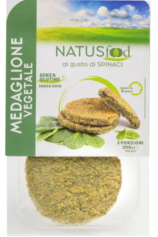 Natusfood Medaglione Vegetale al gusto di Spinaci