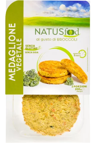 Natusfood Medaglione Vegetale al gusto di Broccoli