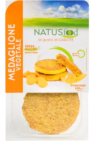 Natusfood Medaglione Vegetale al gusto di Carote