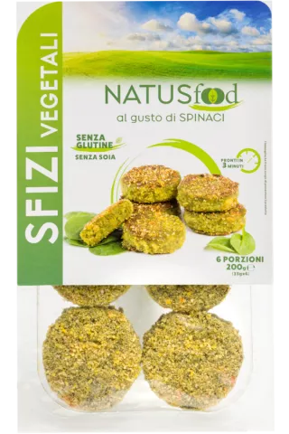 Natusfood Sfizi vegetali al gusto di Spinaci