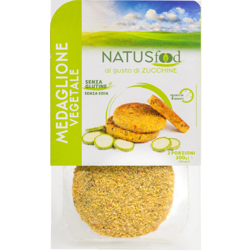 Natusfood Medaglione Vegetale al gusto di Zucchine