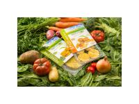 Natusfood medaglione vegetale al gusto di broccoli e sfizi vegetali al gusto di carote