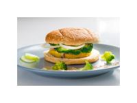 Burger Bun con Medaglione al gusto di Broccoli Natusfood