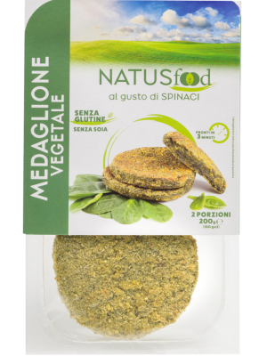 Natusfood Medaglione Vegetale al gusto di Spinaci