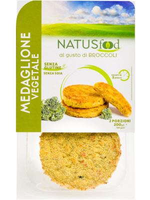 Natusfood Medaglione Vegetale al gusto di Broccoli