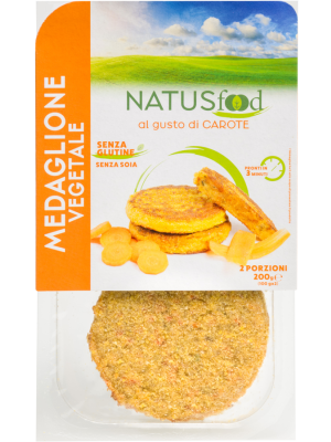 Natusfood Medaglione Vegetale al gusto di Carote