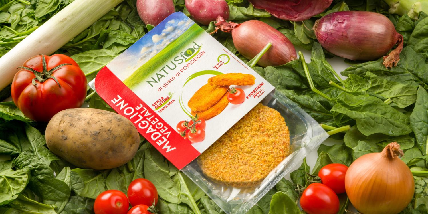 Natusfood medaglione vegetale al gusto di Pomodori