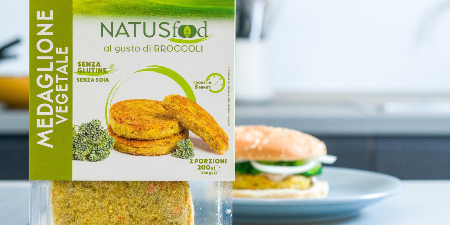 Burger Bun di broccoli Natusfood