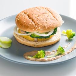 Burger Bun di broccoli 